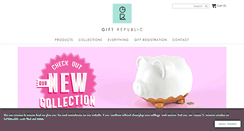 Desktop Screenshot of giftrepublic.com